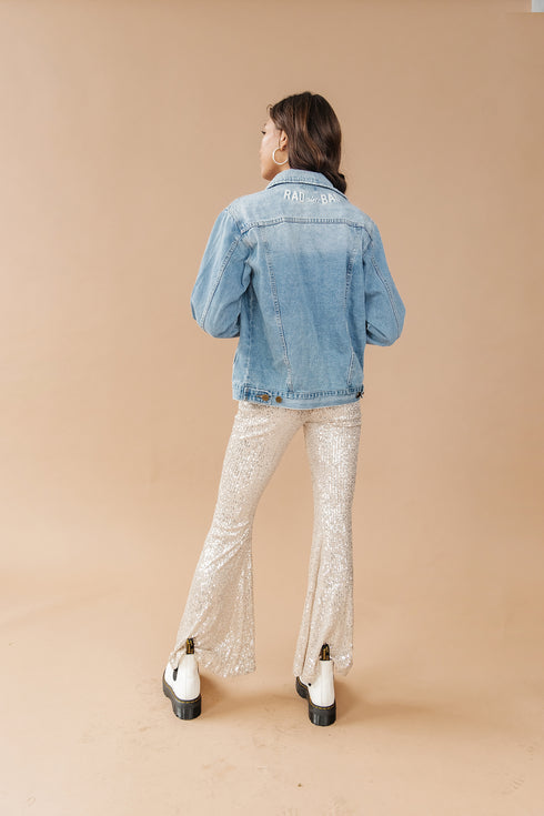 Rad Ain’t Bad Denim Trucker Jacket